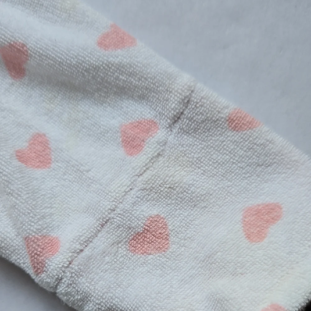 Set of 4 - Carter's Baby Girl Bath Towels and Robe Bundle.